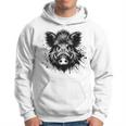 Wild Boar Boar Hunting Hunter Wild Boar Green Kapuzenpullover