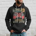 13Th Birthdayideo Gamer Level 13 Unlockedintage Kapuzenpullover Geschenke für Ihn