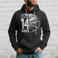 14Th Birthday Retro Basketball Player 14 Years Boy Boys Kapuzenpullover Geschenke für Ihn