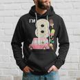 8Th Birthday Crew Ice Cream Truck I'm 8 Bday Ice Cream Party Sudadera Regalos para él