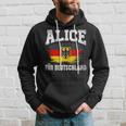 Alice For Germany Kapuzenpullover Geschenke für Ihn