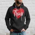 Amo A Trini Primer Nombre Yo Corazón Sudadera Regalos para él