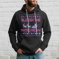 Christmas Sleigh The Patriarchy Feminist Feminism Deer Xmas Kapuzenpullover Geschenke für Ihn