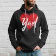 Con El Nombre I Love Yael I Heart Named Sudadera Regalos para él