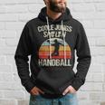 Cool Boys Playing Handball Handballer Boys Children's Kapuzenpullover Geschenke für Ihn