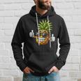 Cool Pineapple Wearing Sunglasses Fun Fruit Kapuzenpullover Geschenke für Ihn