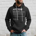 Definition Hector Name Spruch Hector Apellidos Hector Sudadera Regalos para él