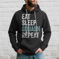 Eat Sleep Squash Repeat Squash Sudadera Regalos para él
