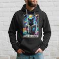El Lector Tarot Card Cat Libros Amantes Sudadera Regalos para él