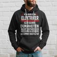 Electrician Humour Saying Electrician Kapuzenpullover Geschenke für Ihn