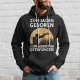 Hunter Zum Jagen Geboren S Kapuzenpullover Geschenke für Ihn