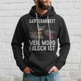 Gartenarbeit Weil Mord Falsch Ist Hobbygärtner Gardener Kapuzenpullover Geschenke für Ihn