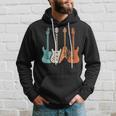 Guitarra Eléctrica Retro Bajo Guitarra Guitarra Banda De Música Rock Sudadera Regalos para él
