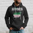 Homs Syria Free Syria Flag Syrian Kapuzenpullover Geschenke für Ihn