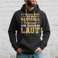 Ich Schreie Nicht Ich Bin Handball Trainer Kapuzenpullover Geschenke für Ihn