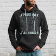 Je Peux Pas J'ai Cours Professeur Mathématiques Equations Sweat à capuche Cadeaux pour lui