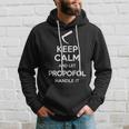 Keep Calm And Let Propofol Handle It Laryngoscope Anaesthesist Kapuzenpullover Geschenke für Ihn