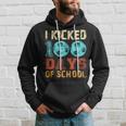 I Kicked 100 Days Of School Fútbol Deportes Niños Niños Sudadera Regalos para él