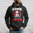 King Of The Spin Edm Dj Music Lover Sudadera Regalos para él