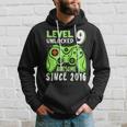 Level 9 Unlocked Awesome 2016Ideospiel 9Th Birthday Boy Kapuzenpullover Geschenke für Ihn