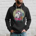 Lindo Unicornio Kawaii De Dibujos Animados Con Rosas Y Piña Sudadera Regalos para él