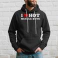 I Love Hot Muscle Boys I Love Hot Muscle Boys Kapuzenpullover Geschenke für Ihn