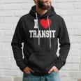 I Love Transit Kapuzenpullover Geschenke für Ihn