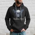 Memento Mori Gothic Skull & Wings Kapuzenpullover Geschenke für Ihn