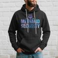 Mermaid Security Dad Mermaid Family Mermaid Squad Kapuzenpullover Geschenke für Ihn