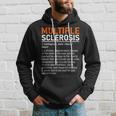 Multiple Sclerosis Awareness Ms Definition Warrior Support Sudadera Regalos para él