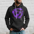 Music Turntable Record Dj Purple 45 Rpm Adapter Sudadera Regalos para él