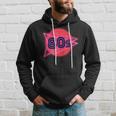 Nacido En Los Años 80 Neon Light Disco Música Cumpleaños Punk Music Sudadera Regalos para él