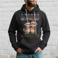 Her Otter Half His Otter Half Christmas Ugly Sweater Couple Kapuzenpullover Geschenke für Ihn