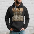 Pearl Wedding Anniversary 30Th Anniversary Married Kapuzenpullover Geschenke für Ihn