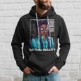 Realidadirtual Japonés Samurai Katana Chica Gamer Gaming Sudadera Regalos para él