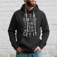 Regalo De Apellido It's A Bentley Thing You Wouldn't Get It Sudadera Regalos para él