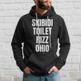 Skibidi Toilette Rizz Ohio Kapuzenpullover Geschenke für Ihn