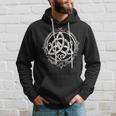 Triskele Triskel Triquetra Celtic Protective Rune Kapuzenpullover Geschenke für Ihn