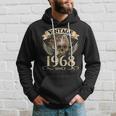 Vintage 1968 Calavera 55 Cumpleaños Sudadera Regalos para él