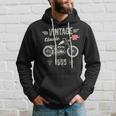 Vintage Classic Born 1955 70Th Birthday Retro Moto Sudadera Regalos para él