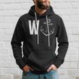 W Anchor W'anker Sweat à capuche Cadeaux pour lui