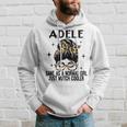 Adele Costume Cute Definition Personalised Name Adele Gray Kapuzenpullover Geschenke für Ihn