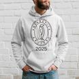 Angekommen In Der Antarctic 2025 Gray Kapuzenpullover Geschenke für Ihn