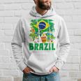 Brazil Flag Outfit Idea For Children Brazil & Brazilian Flag Yellow Kapuzenpullover Geschenke für Ihn