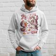 Canard Et Lapin Fleur De Cerisier Fleur Sakura Sweat à capuche Cadeaux pour lui