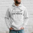 Chat Humour Cadeau Chat M'épuise Sweat à capuche Cadeaux pour lui