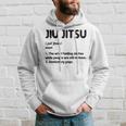 Definición De Jiu Jitsu Practicante Brasileño De Jiu-Jitsu Bjj Sudadera Regalos para él