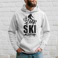 Eat Sleep Ski Repeat Ski Kapuzenpullover Geschenke für Ihn