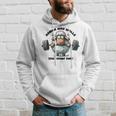 Sheep Motivation Motivational Saying Fun Humour Gray Kapuzenpullover Geschenke für Ihn