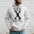 Gen X 1965 1980 Ist Es Uns Egal Kapuzenpullover Geschenke für Ihn